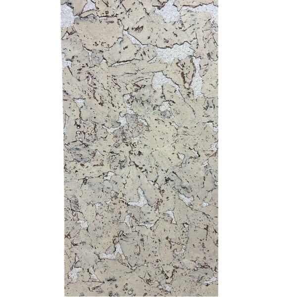 Cork wall tiles in Marble Latte